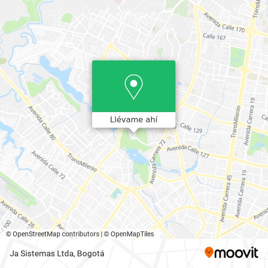 Mapa de Ja Sistemas Ltda