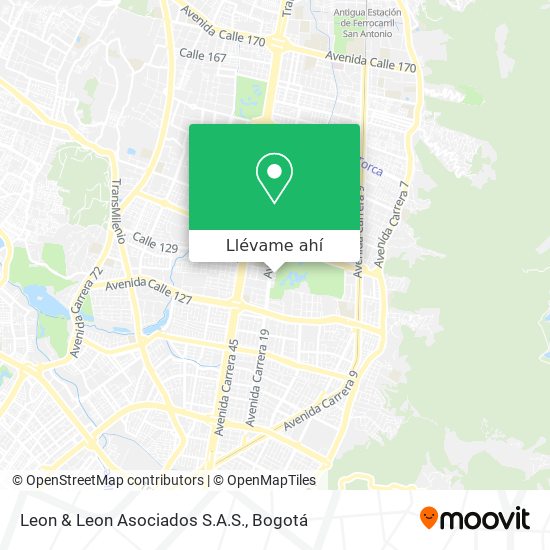 Mapa de Leon & Leon Asociados S.A.S.