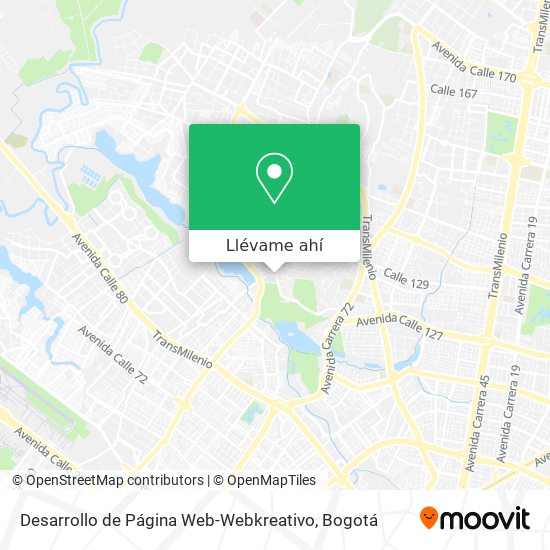 Mapa de Desarrollo de Página Web-Webkreativo