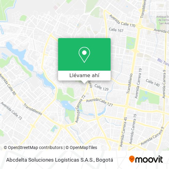 Mapa de Abcdelta Soluciones Logísticas S.A.S.