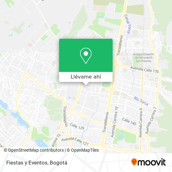 Mapa de Fiestas y Eventos