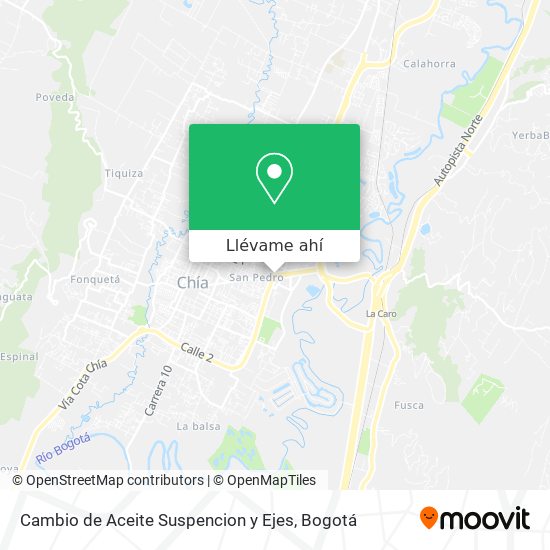 Mapa de Cambio de Aceite Suspencion y Ejes