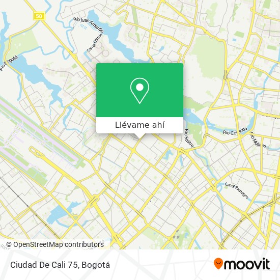 Mapa de Ciudad De Cali 75