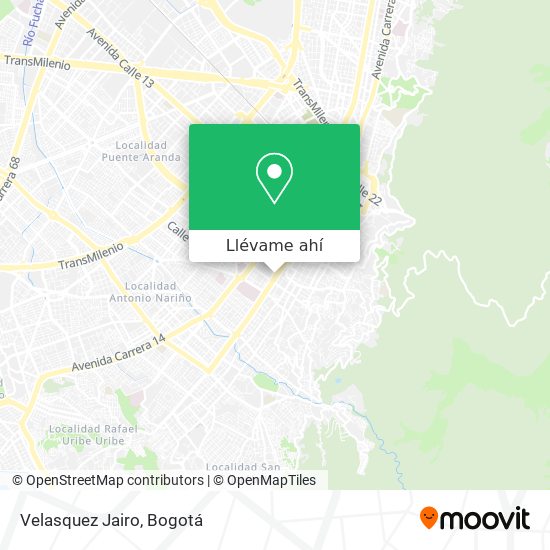 Mapa de Velasquez Jairo