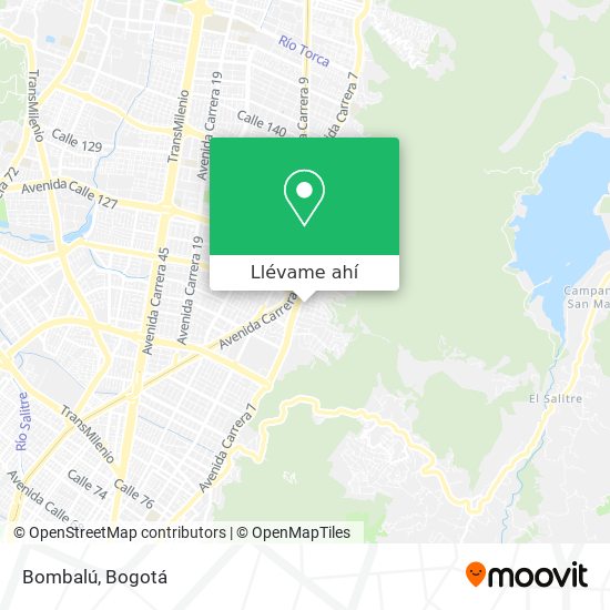 Mapa de Bombalú