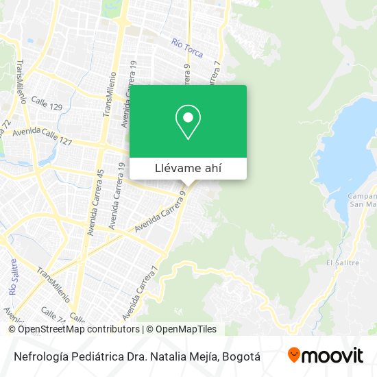 Mapa de Nefrología Pediátrica Dra. Natalia Mejía
