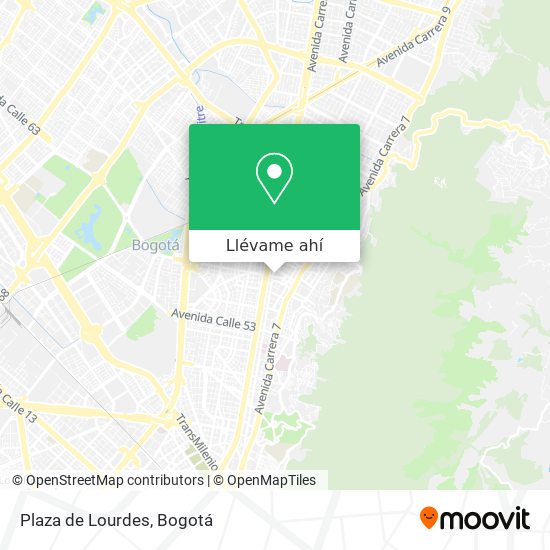Mapa de Plaza de Lourdes