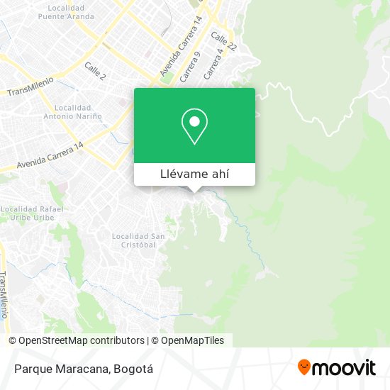 Mapa de Parque Maracana