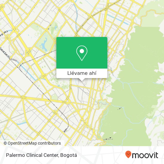 Mapa de Palermo Clinical Center