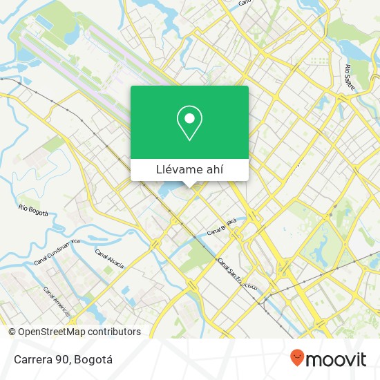 Mapa de Carrera 90
