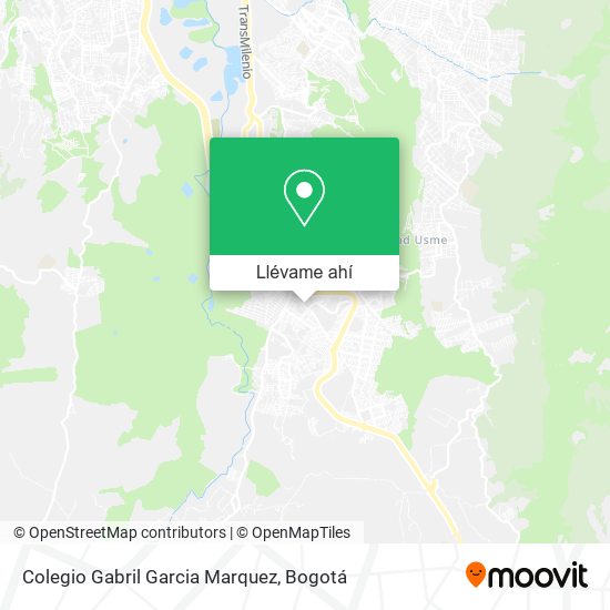 Mapa de Colegio Gabril Garcia Marquez