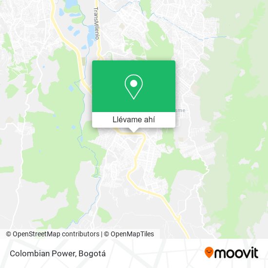 Mapa de Colombian Power