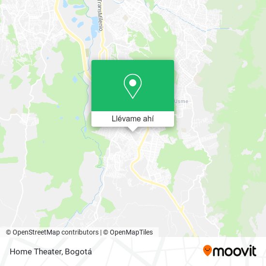 Mapa de Home Theater