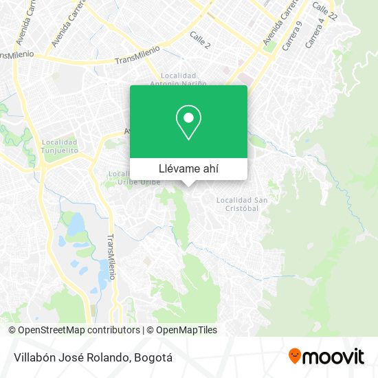 Mapa de Villabón José Rolando