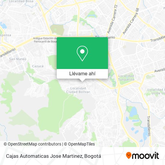Mapa de Cajas Automaticas Jose Martinez