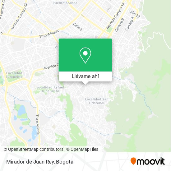 Mapa de Mirador de Juan Rey