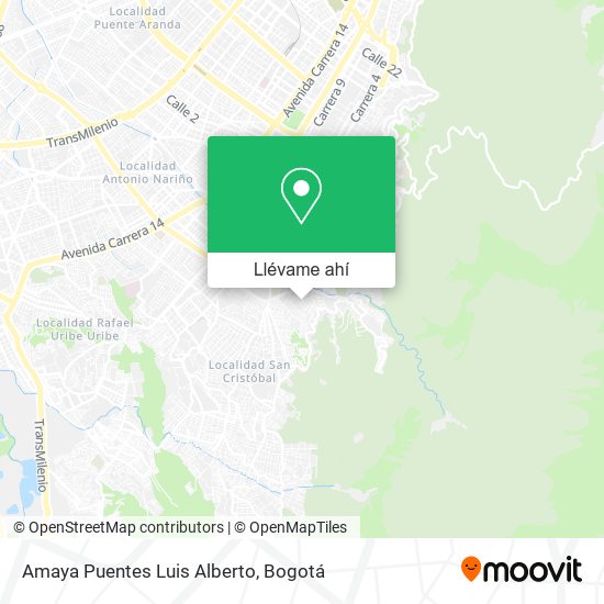 Mapa de Amaya Puentes Luis Alberto