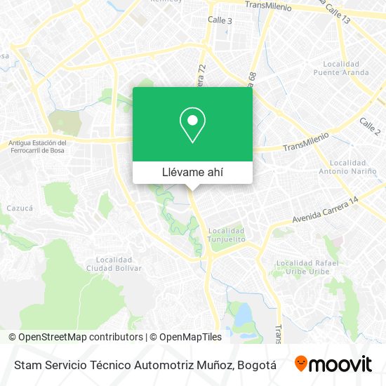 Mapa de Stam Servicio Técnico Automotriz Muñoz