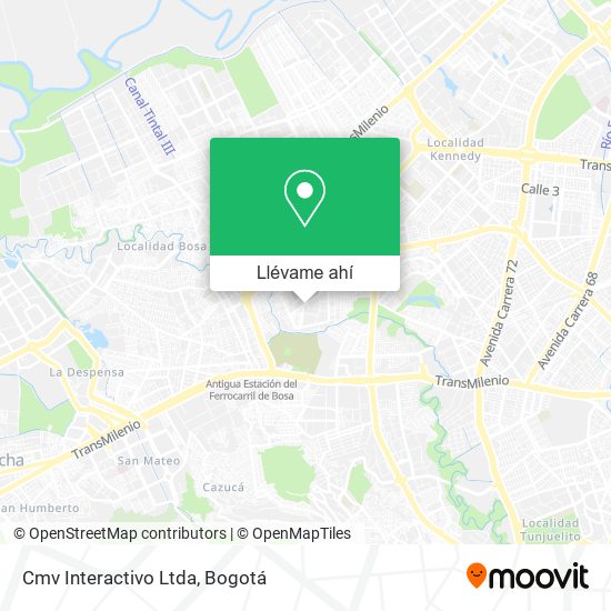 Mapa de Cmv Interactivo Ltda