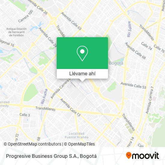 Mapa de Progresive Business Group S.A.