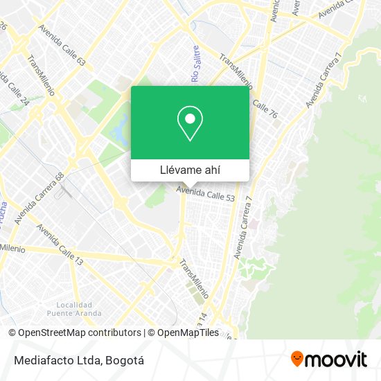 Mapa de Mediafacto Ltda