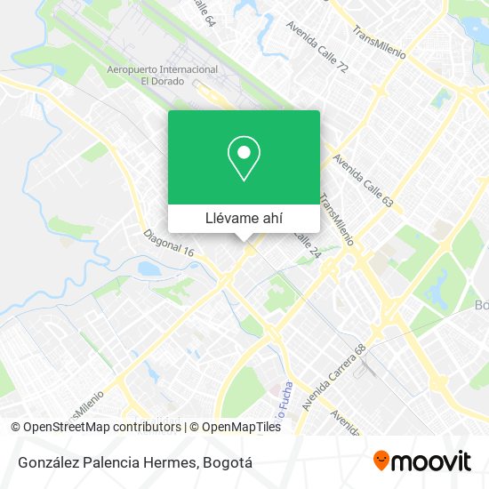 Mapa de González Palencia Hermes