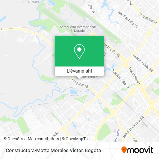 Mapa de Constructora-Motta Morales Victor