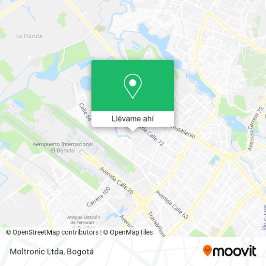 Mapa de Moltronic Ltda