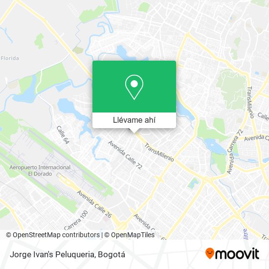 Mapa de Jorge Ivan's Peluqueria