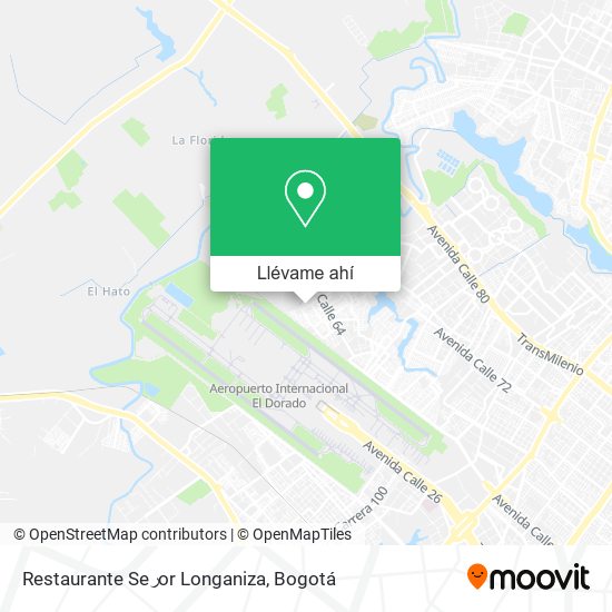 Mapa de Restaurante Seرor Longaniza