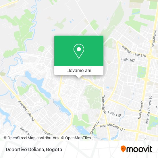 Mapa de Deportivo Deliana