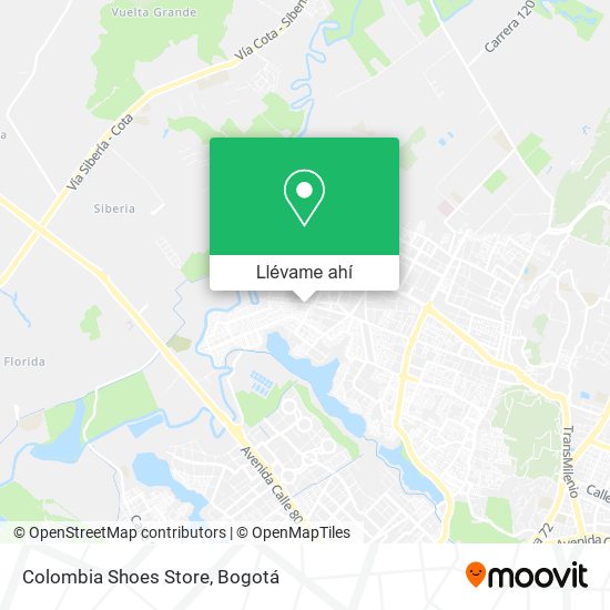 Mapa de Colombia Shoes Store