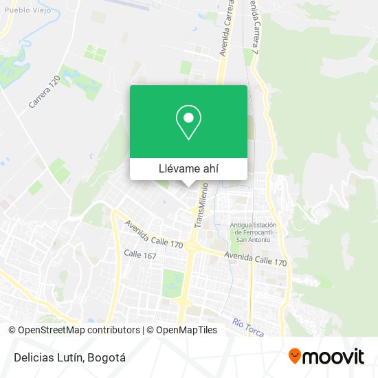 Mapa de Delicias Lutín