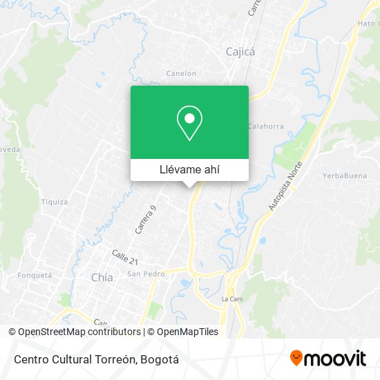 Mapa de Centro Cultural Torreón