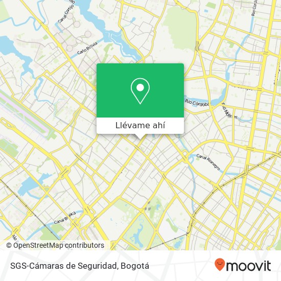 Mapa de SGS-Cámaras de Seguridad