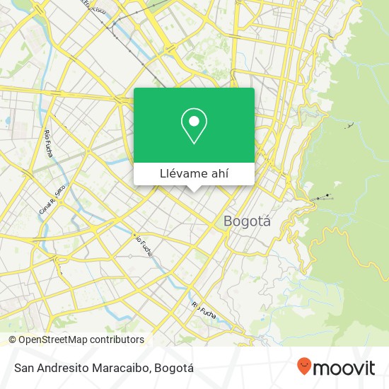 Mapa de San Andresito Maracaibo