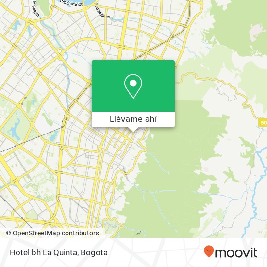 Mapa de Hotel bh La Quinta