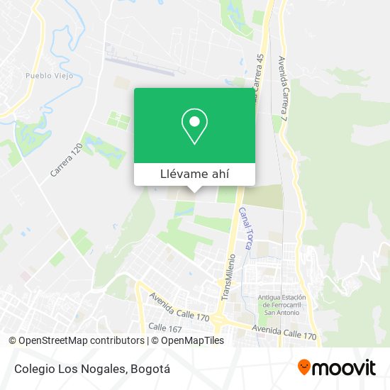 Mapa de Colegio Los Nogales