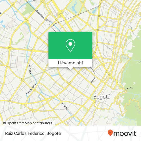 Mapa de Ruiz Carlos Federico