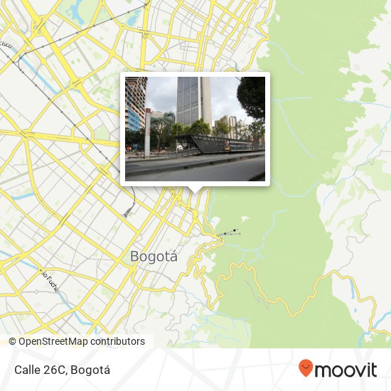 Mapa de Calle 26C