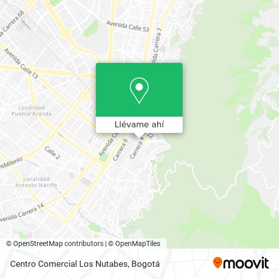 Mapa de Centro Comercial Los Nutabes