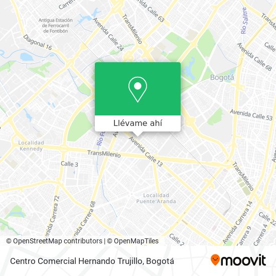 Mapa de Centro Comercial Hernando Trujillo