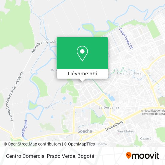 Mapa de Centro Comercial Prado Verde