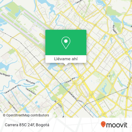 Mapa de Carrera 85C 24F