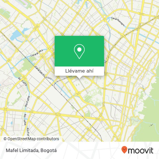 Mapa de Mafel Limitada