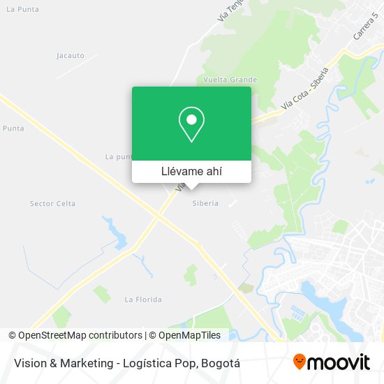 Mapa de Vision & Marketing - Logística Pop