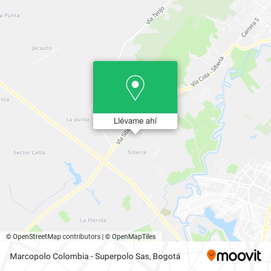 Mapa de Marcopolo Colombia - Superpolo Sas