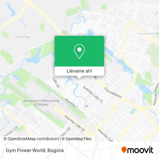 Mapa de Gym Power World