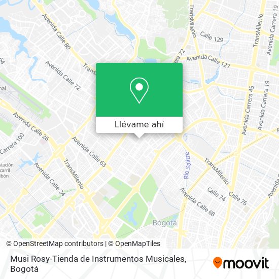 Mapa de Musi Rosy-Tienda de Instrumentos Musicales