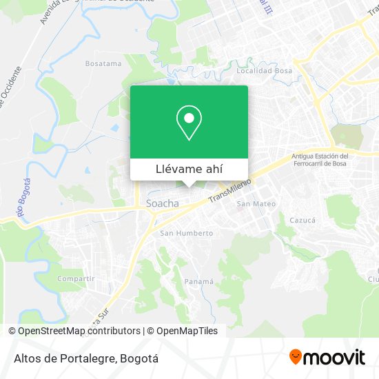 Mapa de Altos de Portalegre